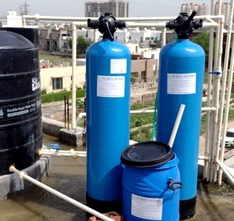 water softener for flats