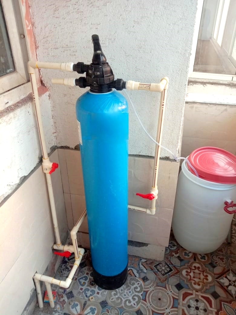 water softener for flats